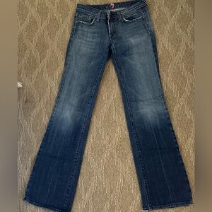 7 FOR ALL MANKIND VINTAGE BOOT CUT JEANS
